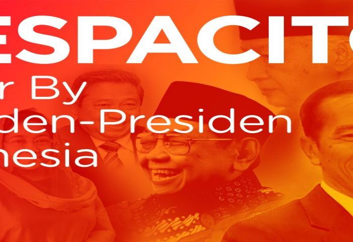 Penasaran Melihat Tujuh Presiden Indonesia Nyanyi Lagu Despacito, Lihat Disini!